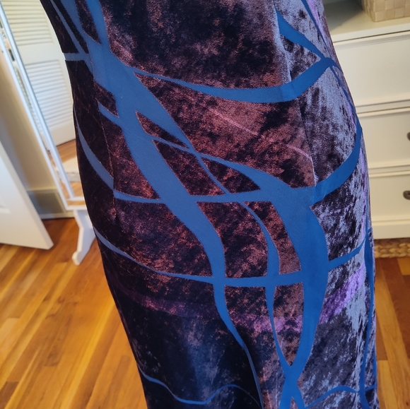 Rabbit Rabbit Rabbit design velvet dress - Picture 4 of 12